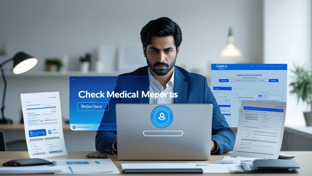 Online GAMCA Medical Report Check