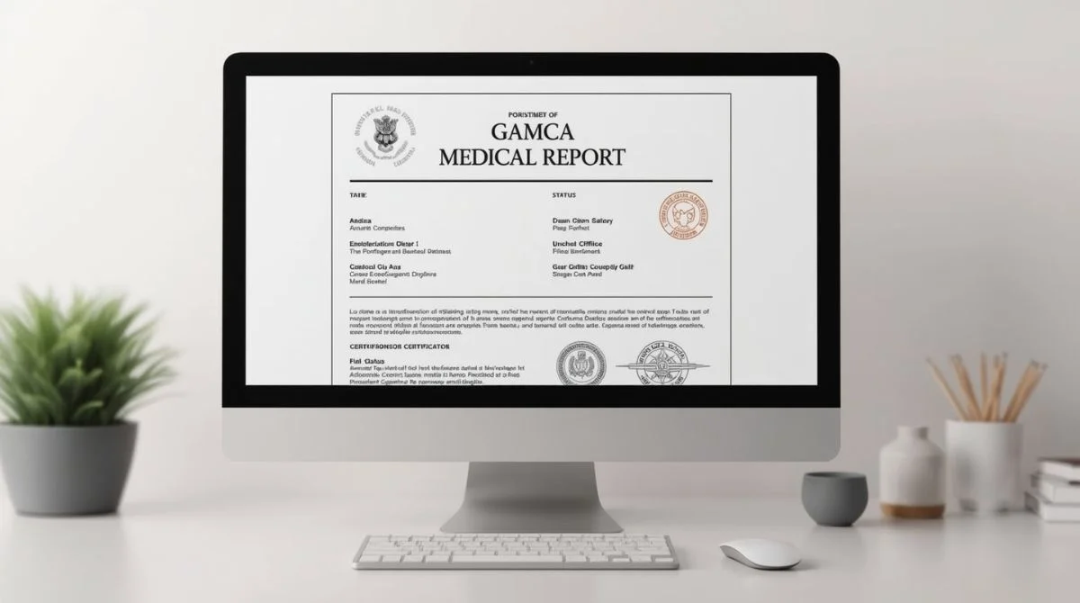 GAMCA medical report online pakistan