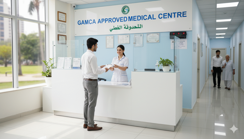 GAMCA medical token, GAMCA medical Pakistan, GAMCA appointment, GAMCA medical slip, GAMCA token fee, GAMCA approved centres, medical for Saudi visa, Gulf medical Pakistan, GAMCA medical test, GAMCA online booking
